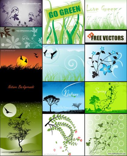 Nature Background Free Vector