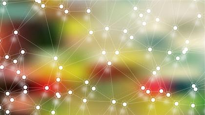 Free Download Abstract Network with White Dots and Lines