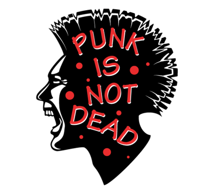 Punk’s Not Dead Vector