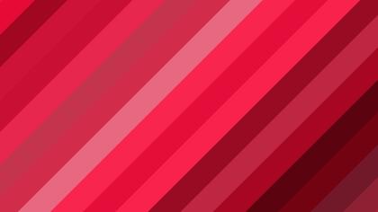 Angled Red Stripes