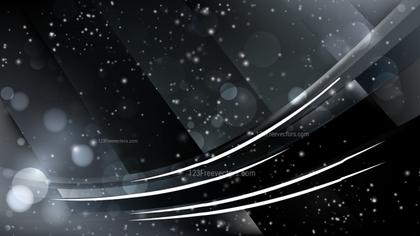Abstract Black Blurred Lights Background Vector