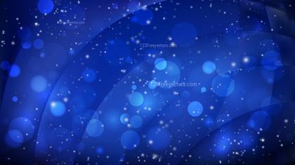 Abstract Black and Blue Blur Lights Background Vector