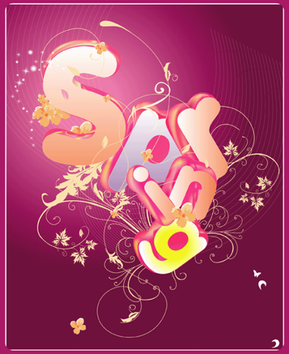 Spring Floral Vector