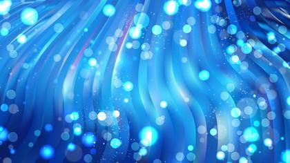 Abstract Blue Bokeh