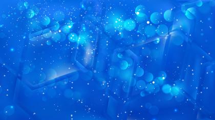 Blue Bokeh Abstract