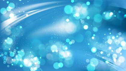 Free Download Abstract Blue Bokeh Light Background