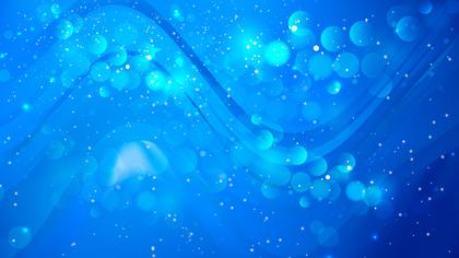 Blue Bokeh Abstract