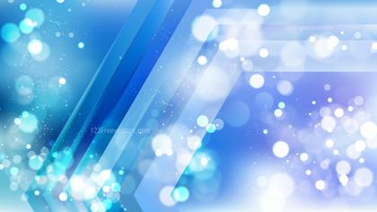Blue Bokeh Abstract