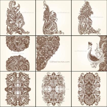Flourishing Floral Vector Designs for Creative Enthusiasts