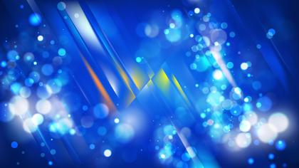 Blue Bokeh Abstract