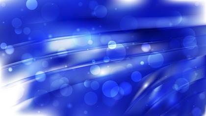 Blue Bokeh Abstract