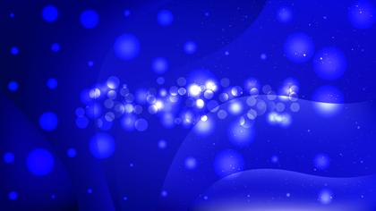 Blue Bokeh Abstract