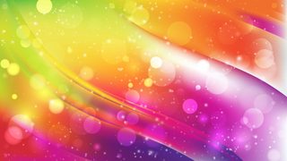 Abstract Colorful Bokeh