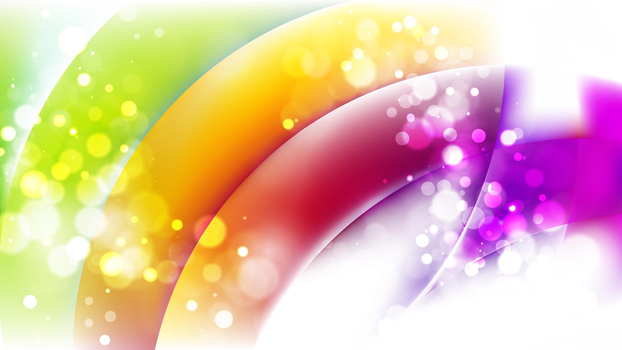 Abstract Colorful Bokeh