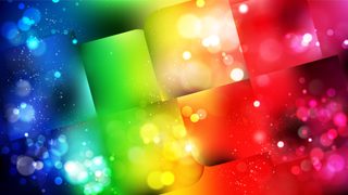 Abstract Colorful Bokeh