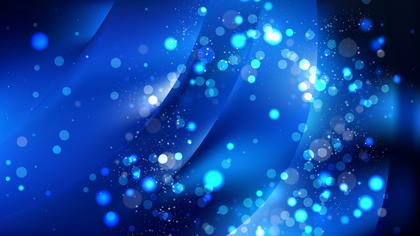 Abstract Blue Bokeh