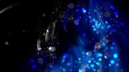 Abstract Blue Bokeh