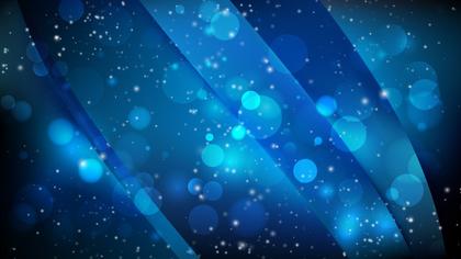Blue Bokeh Abstract