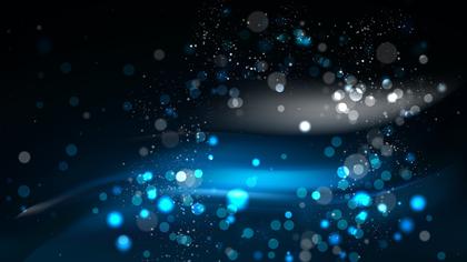 Abstract Blue Bokeh