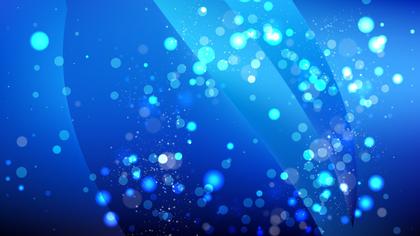 Blue Bokeh Background