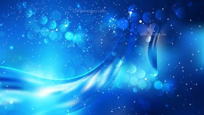Blue Bokeh Abstract