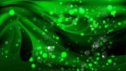 Green Bokeh Abstract