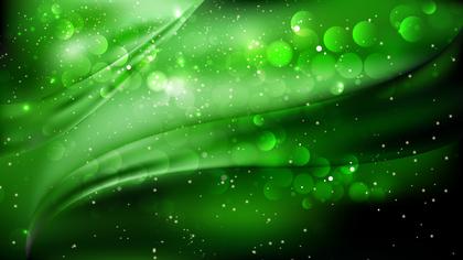Green Bokeh Abstract