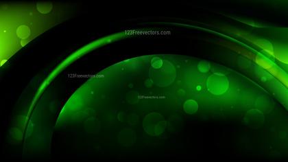 Green Bokeh Abstract