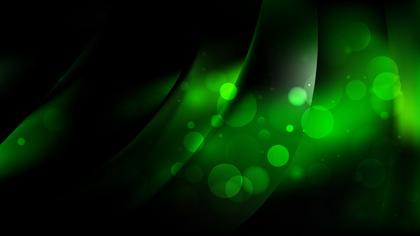 Green Bokeh Abstract