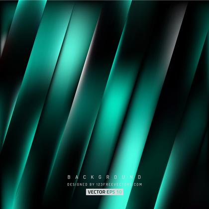 Black Turquoise Stripes Background Design
