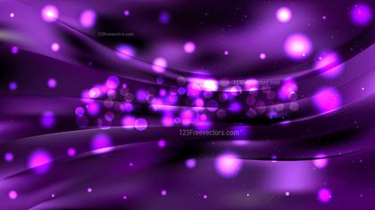 Purple Bokeh Wave