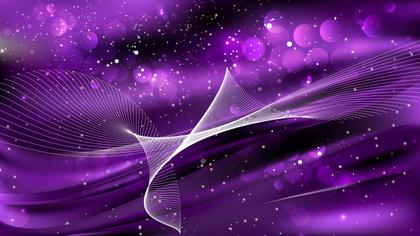 Abstract Purple Sparkles