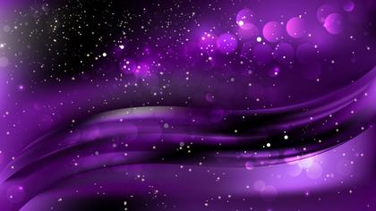 Purple Bokeh Abstract