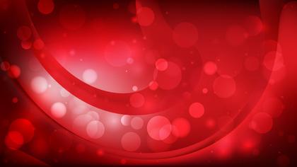 Red Bokeh Abstract