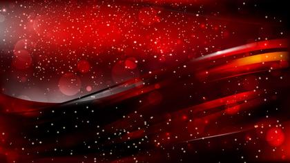 Abstract Cool Red Bokeh Background