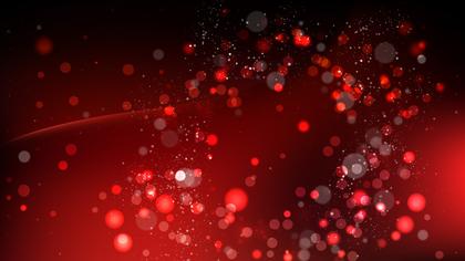 Red Bokeh Abstract