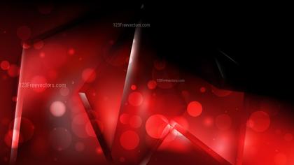 Abstract Red and Black Composition