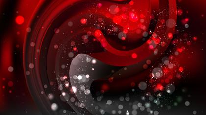 Red Swirl with Bokeh