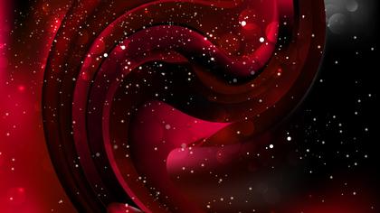 Abstract Red Swirl