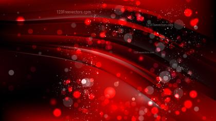 Red Bokeh Abstract