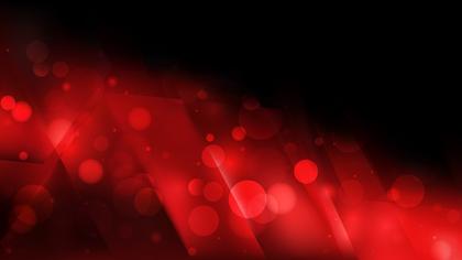 Red Bokeh Abstract