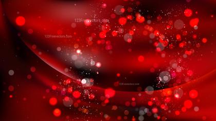 Red Bokeh Abstract