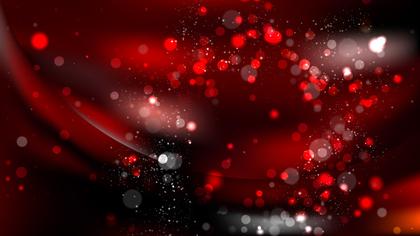 Red Bokeh Abstract