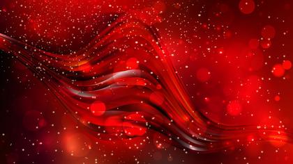 Red Swirls and Sparkles