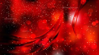 Red Sparkle Abstract
