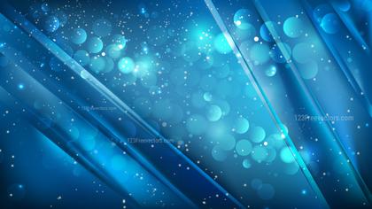 Blue Bokeh Abstract