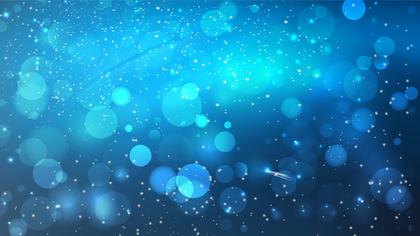 Blue Bokeh Background