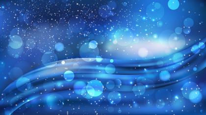 Celestial Blue Bokeh