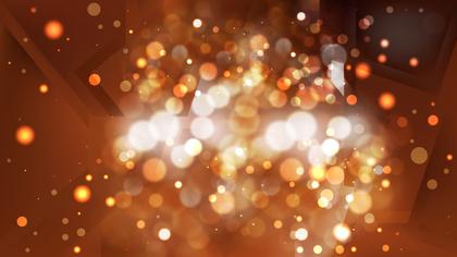 Golden Bokeh Light Background