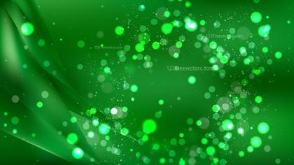 Green Bokeh Abstract